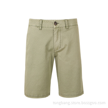 Zipper Fly Classic Chino Shorts